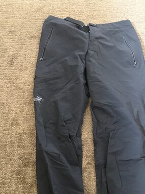 Arc'teryx Women’s Black Softshell Hiking Pants